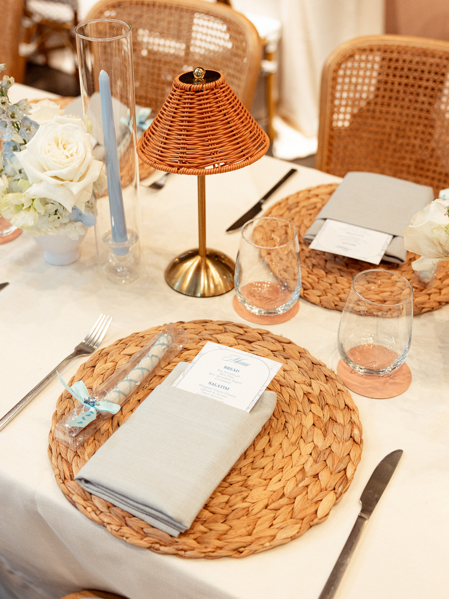 Table Setup at Aventura