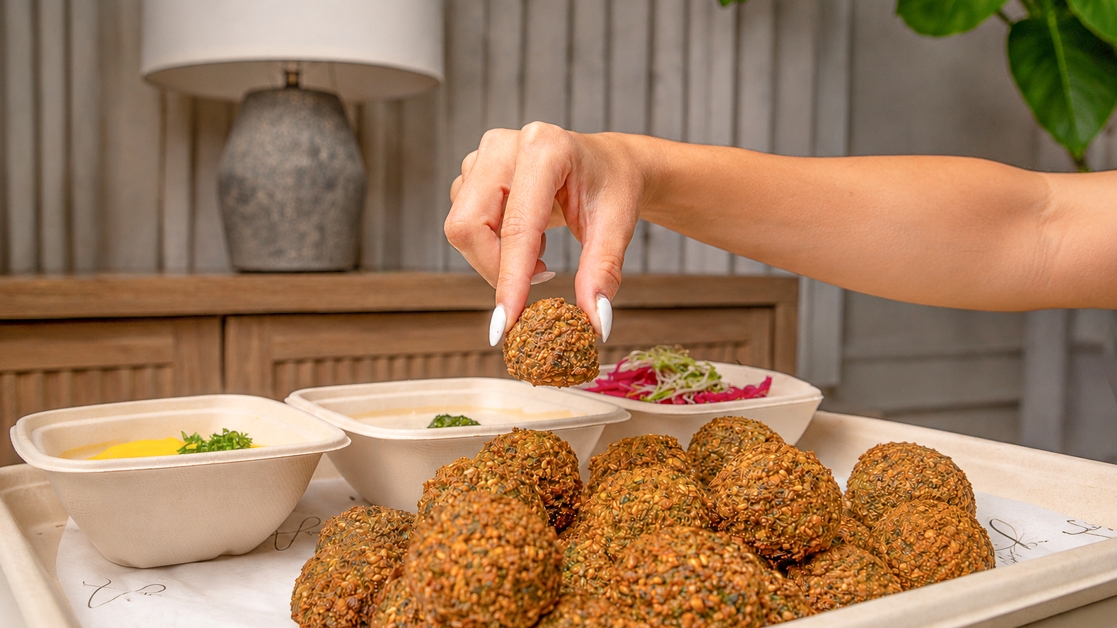 Mediterranean food catering