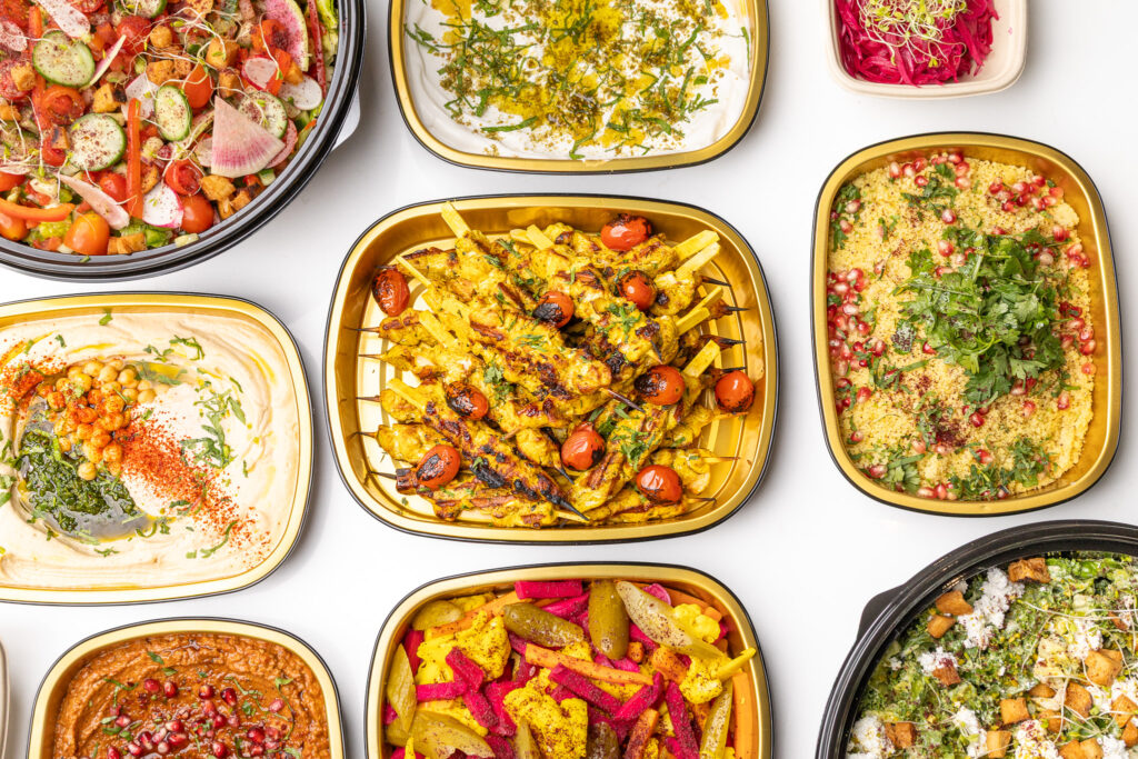 Catering spread